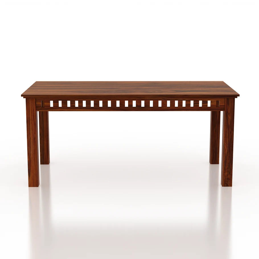 Armania Solid Sheesham Wood 6 Seater Dining Table - 3 Years Warranty