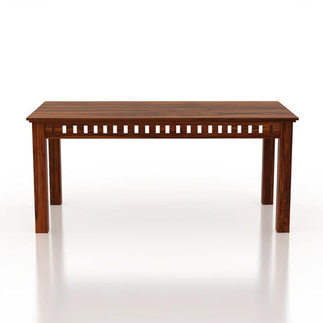 Armania Solid Sheesham Wood 6 Seater Dining Table - 3 Years Warranty