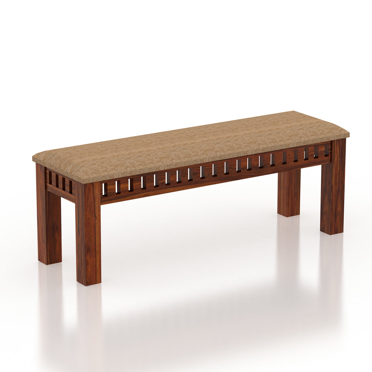 Armania Solid Sheesham Wood 6 Seater Dining Table Set - 3 Years Warranty