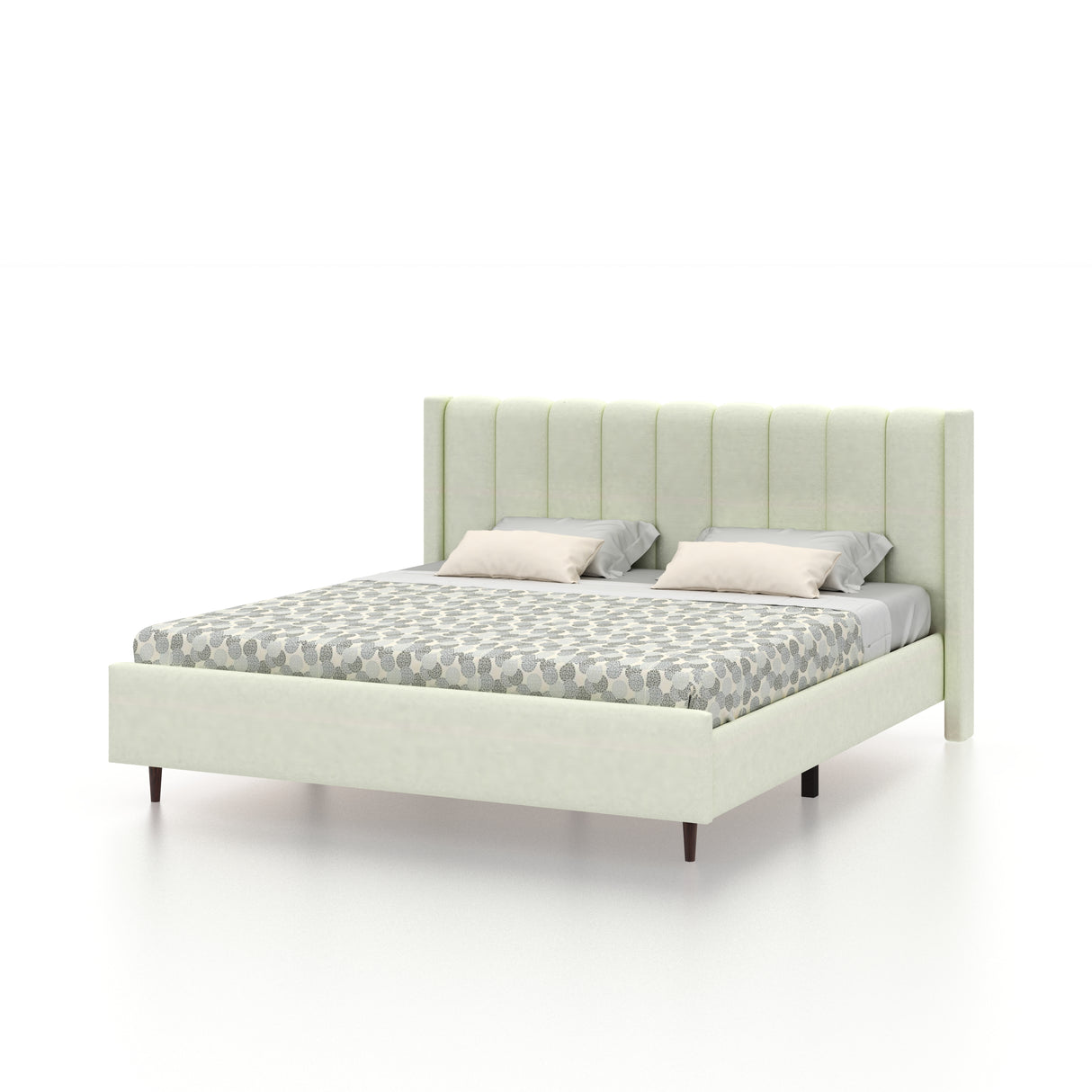 Emperor Upholstered Without Storage Bed-3 Years Warranty(LUXE EDITION)