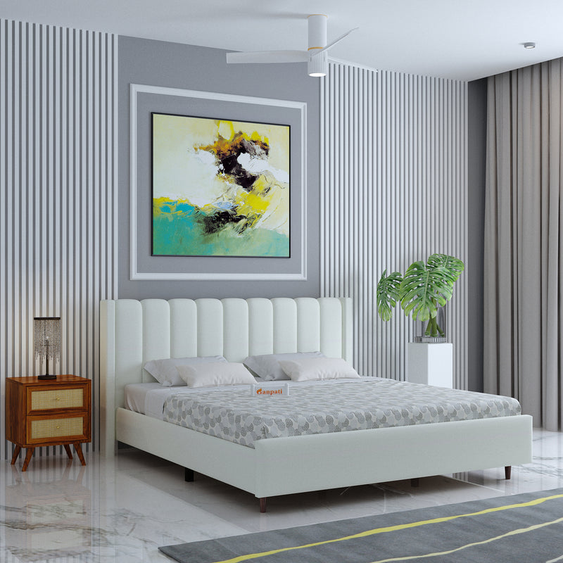 Emperor Upholstered Without Storage Bed-3 Years Warranty(LUXE EDITION)