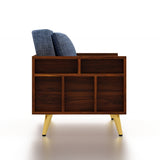 Bolt Solid Sheesham Wood 3 Seater Sofa With Side Storage - 3 Year Warranty (LUXE EDITION)