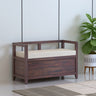 Jaipur Solid Sheesham Wood Storage Bench - 3 Years Warranty