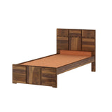 Scott Solid Sheesham Wood Single Bed  - 3 years Warranty