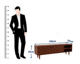 Raj Solid Sheesham Wood Tv Unit - 3 Years Warranty