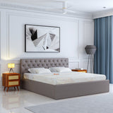 Fabrio Upholstered Box Storage Bed-3 years Warranty(LUXE EDITION)