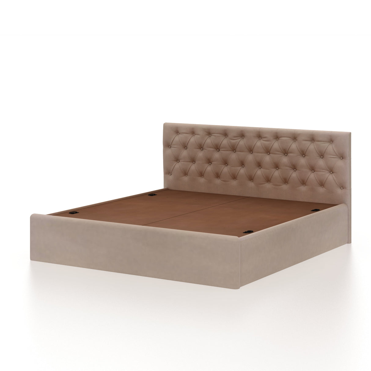 Fabrio Upholstered Box Storage Bed-3 years Warranty(LUXE EDITION)