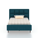 Roman Single Size Upholstered Bed 4 Feet Without Storage-3 Year Warranty(LUXE EDTION)