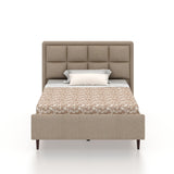 Roman Single Size Upholstered Bed 4 Feet Without Storage-3 Year Warranty(LUXE EDTION)
