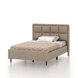 Roman Single Size Upholstered Bed 4 Feet Without Storage-3 Year Warranty(LUXE EDTION)