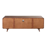 Trace Solid Sheesham Wood TV Unit with Storage - 1 Year Warranty