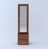 Cairo Solid Sheesham Wood Dressing Table with Cabinet - 1 Year Warranty