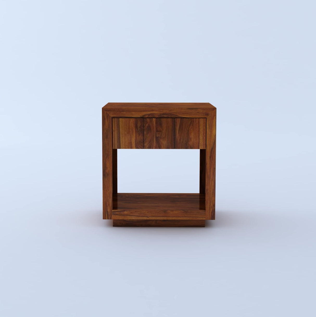 Oslo Solid Sheesham Wood Bedside Table - 1 Year Warranty