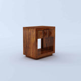 Oslo Solid Sheesham Wood Bedside Table - 1 Year Warranty