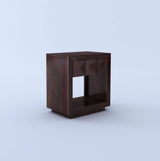 Oslo Solid Sheesham Wood Bedside Table - 1 Year Warranty