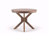 Rio Solid Sheesham Wood Round 4 Seater Dining Table - 1 Year Warranty