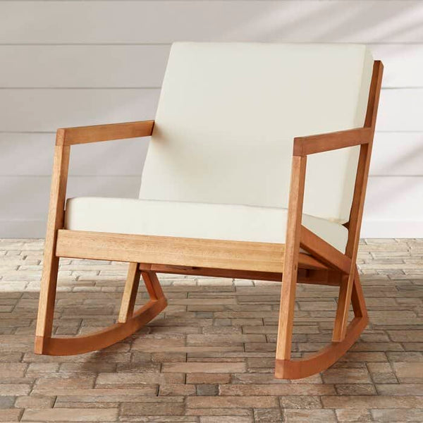 Italian Solid Sheesham Wood Rocking/Easy Chair - 3 Years Warranty