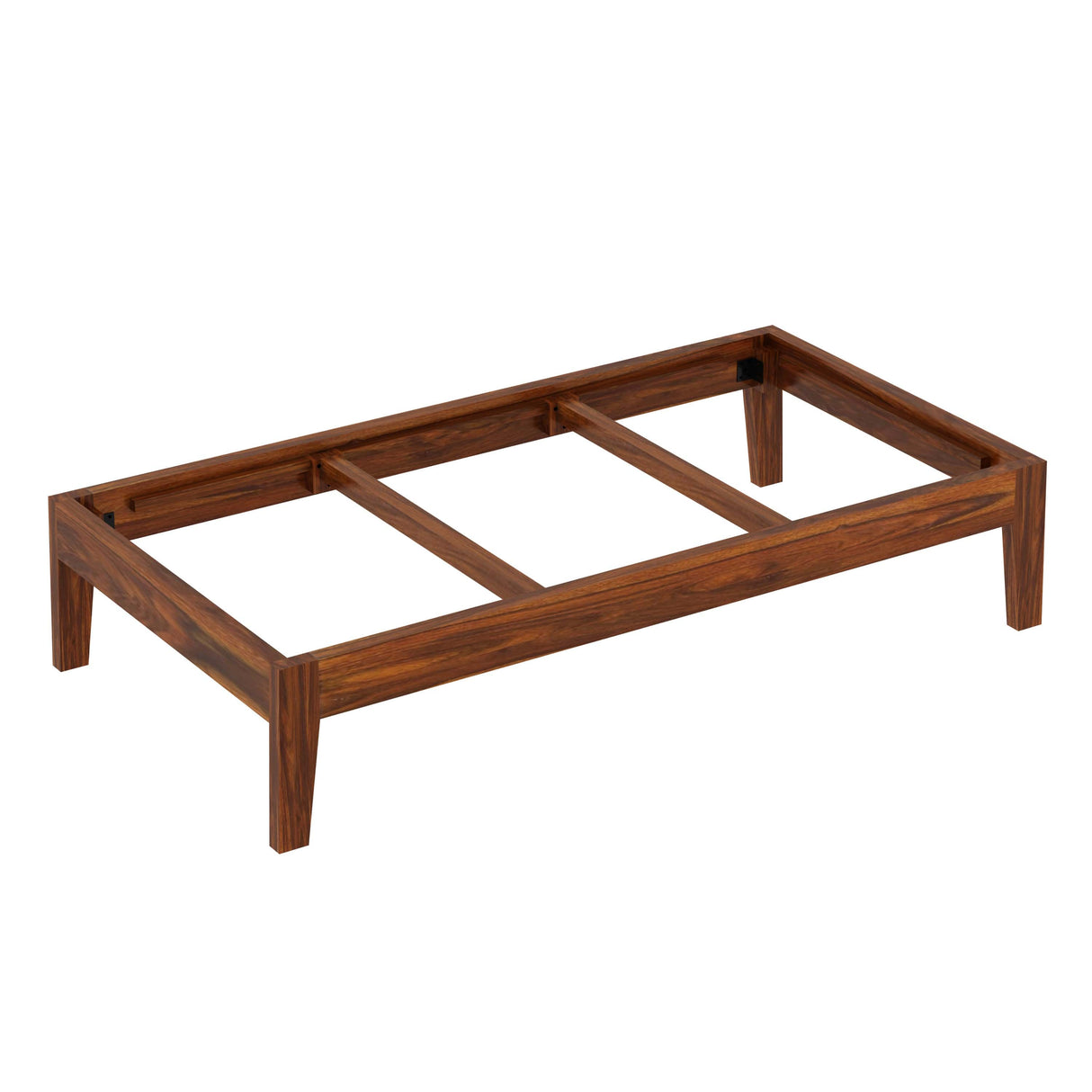 Rio Solid Sheesham Wood Single Bed - 1 Year Warranty