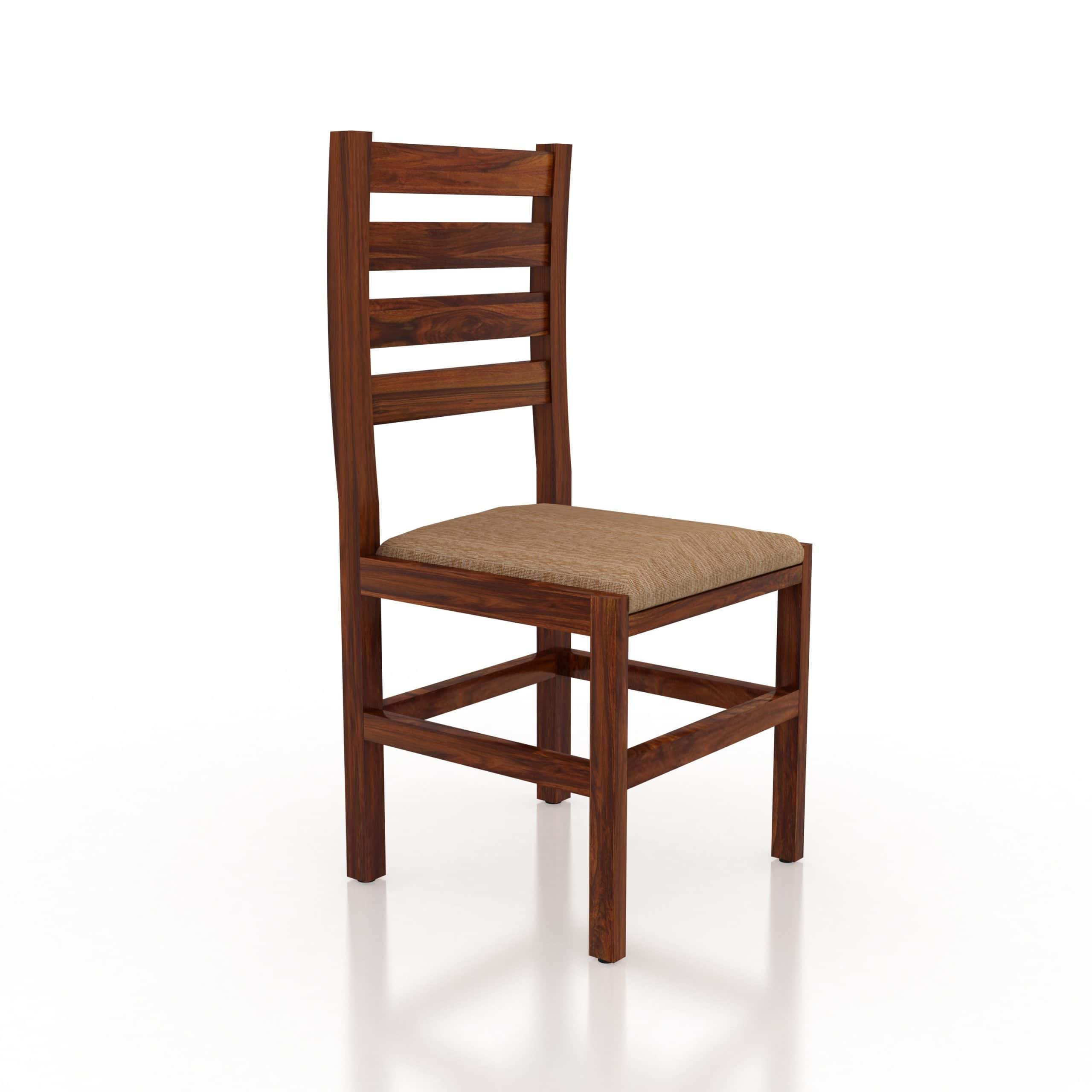 Mayor Solid Sheesham Wood Dining Chair - 1 Year Warranty