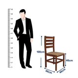 Mayor Solid Sheesham Wood Dining Chair - 1 Year Warranty