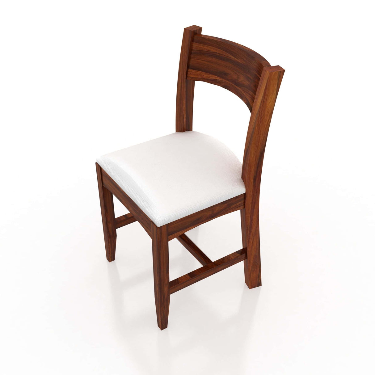 Crown Solid Sheesham Wood Dining Chair - 1 Year Warranty