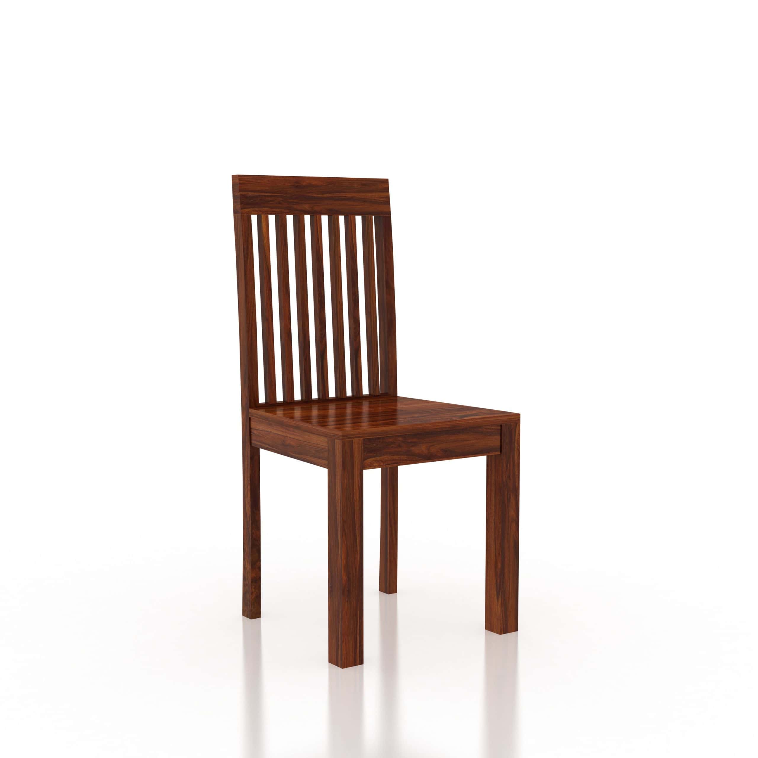 Latin Solid Sheesham Wood Dining Chair - 1 Year Warranty