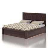 Hexa Solid Sheesham Wood Bed with Box Storage - 1 Year Warranty