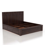 Hexa Solid Sheesham Wood Bed with Box Storage - 1 Year Warranty