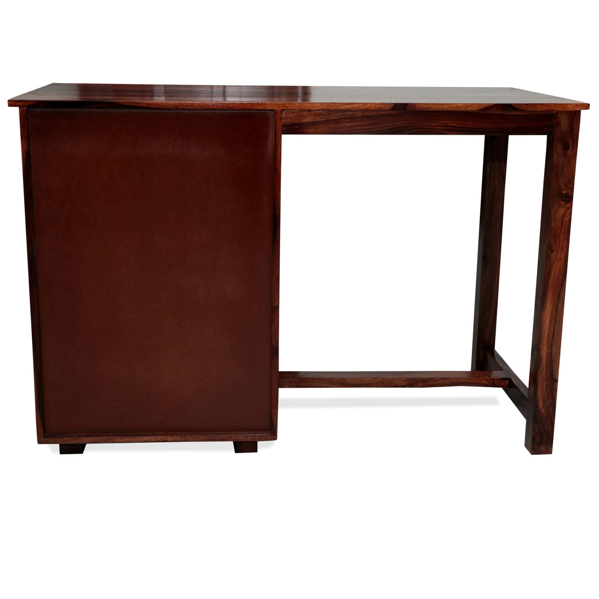 Fischer Solid Sheesham Wood Study Table With Storage