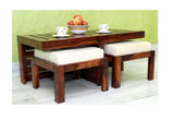 Cairo Solid Sheesham Wood Coffee Table - 1 Year Warranty