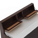 Mayor Hydraulic Storage Bed with Box Storage in Solid Sheesham Wood - 1 Year Warranty