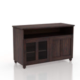 Fusion Solid Sheesham Wood Display Unit/Sideboard - 1 Year Warranty