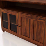 Fusion Solid Sheesham Wood Display Unit/Sideboard - 1 Year Warranty